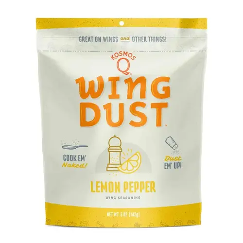 Wing Seasoning Wing Dust Lemon Pepper 5 oz Wing Seasoning Wing Dust Lemon Pepper 5 oz
