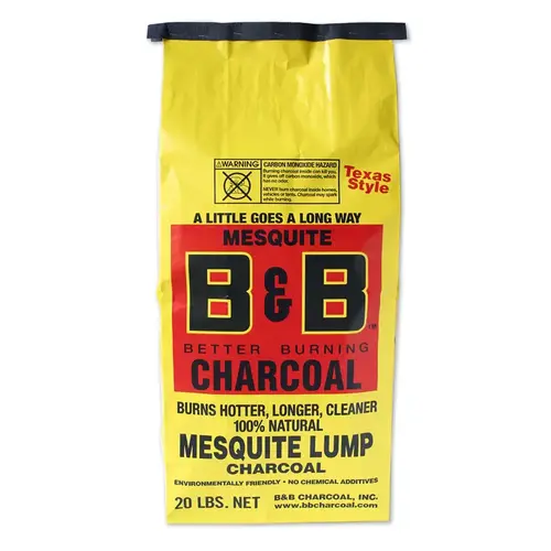Lump Charcoal All Natural Mesquite 20 lb Lump Charcoal All Natural Mesquite 20 lb