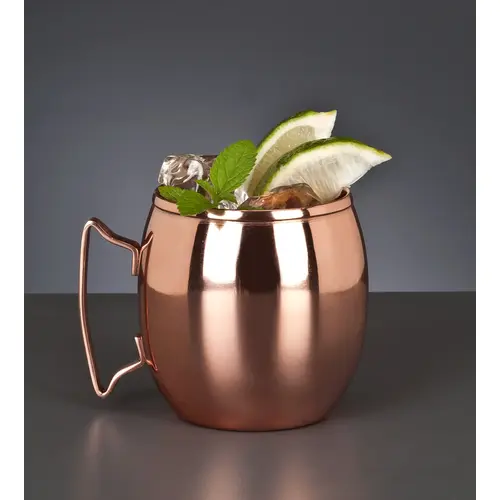 World Tableware 14 Ounce Copper Moscow Mule Mug, 12 Each World Tableware 14 Ounce Copper Moscow Mule Mug, 12 Each