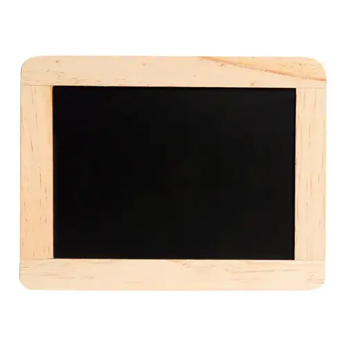 Chalkboard .25" H X 8.5" W X 10.5" L Natural Beige Wood Natural - pack of 3 Chalkboard .25" H X 8.5" W X 10.5" L Natural Beige Wood Natural - pack of 3