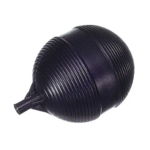 Toilet Float Ball, Plastic, Black, For: All Toilets
