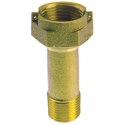 Meter Coupling 1/2" FIP X 1/2" D MIP Brass Meter Coupling 1/2" FIP X 1/2" D MIP Brass