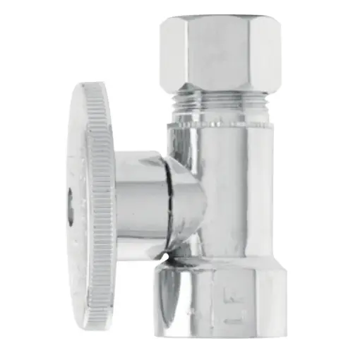 Shut-Off Valve 1/2" FIP in. X 1/2" Brass Chrome