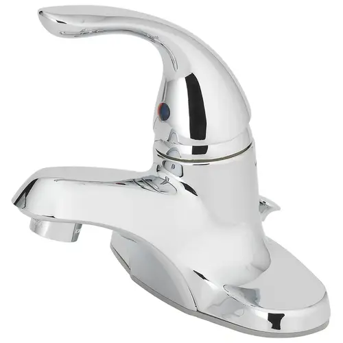 Single-Handle Bathroom Sink Faucet Chrome 4" Chrome Single-Handle Bathroom Sink Faucet Chrome 4" Chrome