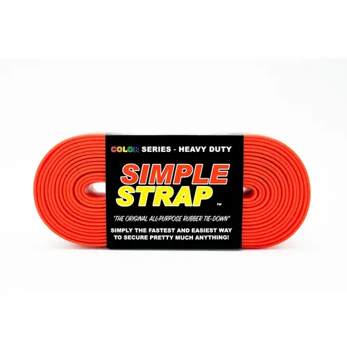 Heavy Duty Tie Down 1.6" W X 20 ft. L Red 725 lb Red Heavy Duty Tie Down 1.6" W X 20 ft. L Red 725 lb Red