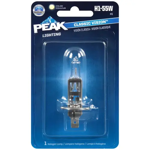 Automotive Bulb Classic Vision Halogen High/Low Beam H1 Automotive Bulb Classic Vision Halogen High/Low Beam H1