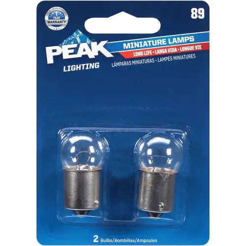Miniature Automotive Bulb Halogen Indicator 89 Pair Miniature Automotive Bulb Halogen Indicator 89 Pair