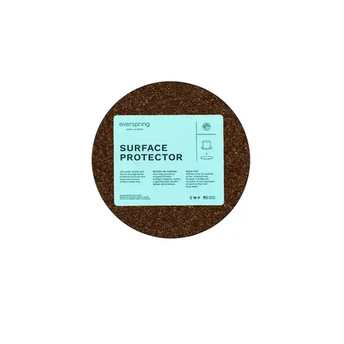 Plant Saucer Everspring 6" D Cork/Plastic Brown Brown