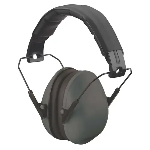 Passive Muff Hearing Protection Black Plastic 3.50" Black