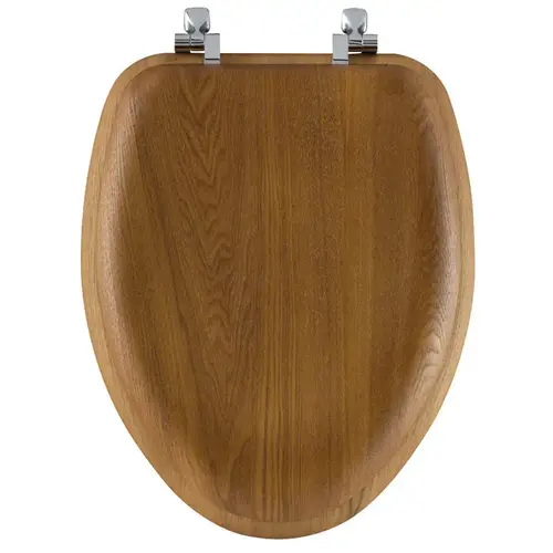 Toilet Seat Mayfair Elongated Oak Wood Veneer Toilet Seat Mayfair Elongated Oak Wood Veneer
