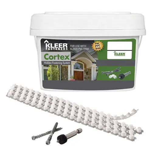 Trim Screws with Plugs Cortex No. 7 S X 2" L Hex Drive Hex Head Grain - pack of 4