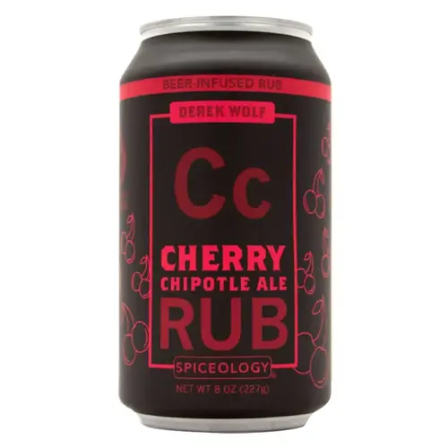 BBQ Rub Derek Wolf Cherry Chipotle Ale 8 oz BBQ Rub Derek Wolf Cherry Chipotle Ale 8 oz