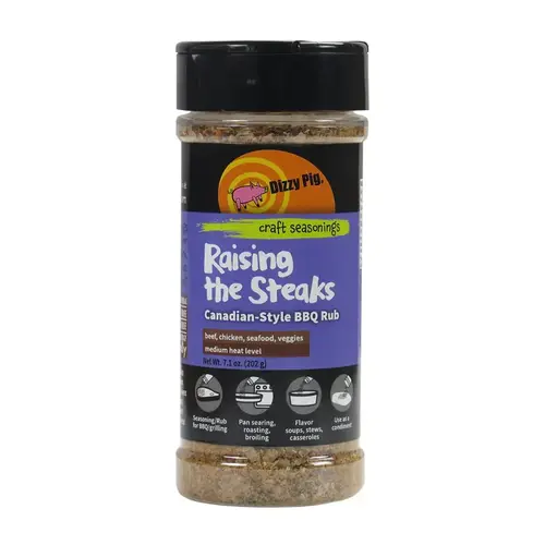 BBQ Rub Raising the Steaks Canadian-Style 7.1 oz