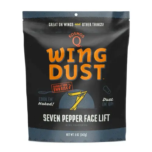 Wing Seasoning Wing Dust 7 Pepper Face Lift 5 oz Wing Seasoning Wing Dust 7 Pepper Face Lift 5 oz
