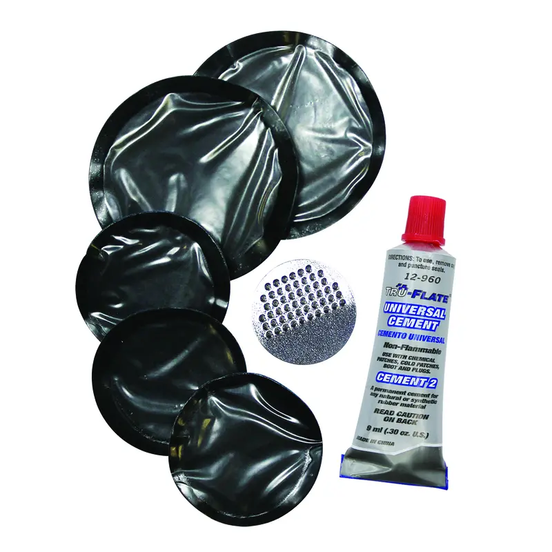 Plews Tire Patch Kit Tru-Flate For Tube 14-130 Plews Tire Patch Kit Tru-Flate For Tube 14-130