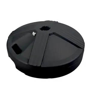 US Weight FUB1BERET Umbrella Base Black Classic Resin Black
