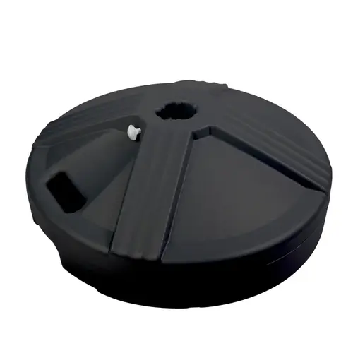 Umbrella Base Black Classic Resin Black