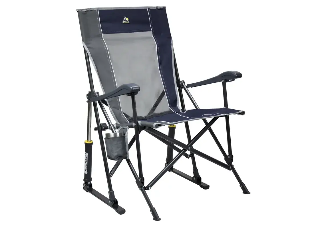 GCI Outdoor 37614 Folding Rocker RoadTrip Midnight Roadtrip Buy Now