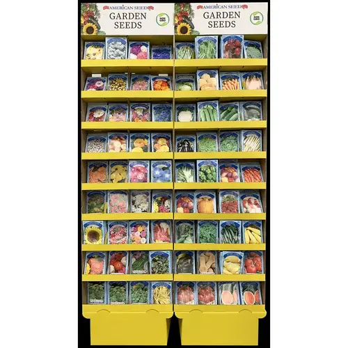 Seed Display Green Garden Assorted Seed Display Green Garden Assorted