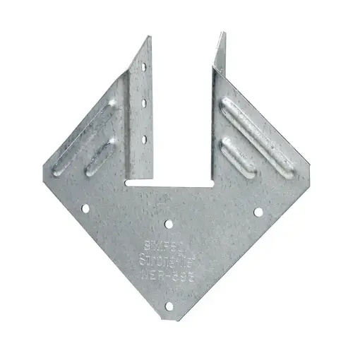 Hurricane Tie 4" H X 4" W 18 Ga. Galvanized Steel Hurricane Tie 4" H X 4" W 18 Ga. Galvanized Steel