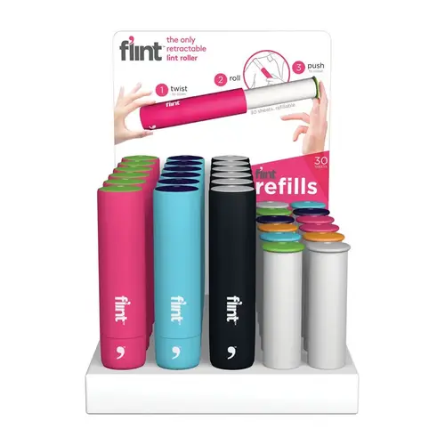 Flint Paper Lint Roller Display