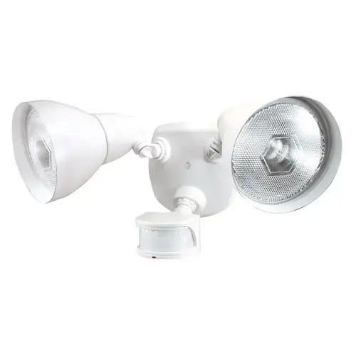 Security Light Motion-Sensing Hardwired Halogen White White Security Light Motion-Sensing Hardwired Halogen White White
