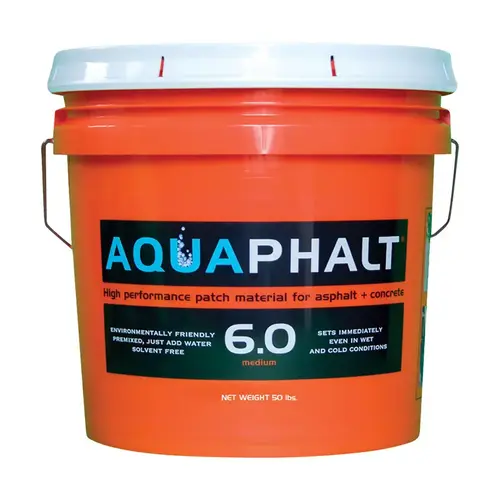 Asphalt and Concrete Patch 6.0 Black Water-Based 3.5 gal Black Asphalt and Concrete Patch 6.0 Black Water-Based 3.5 gal Black