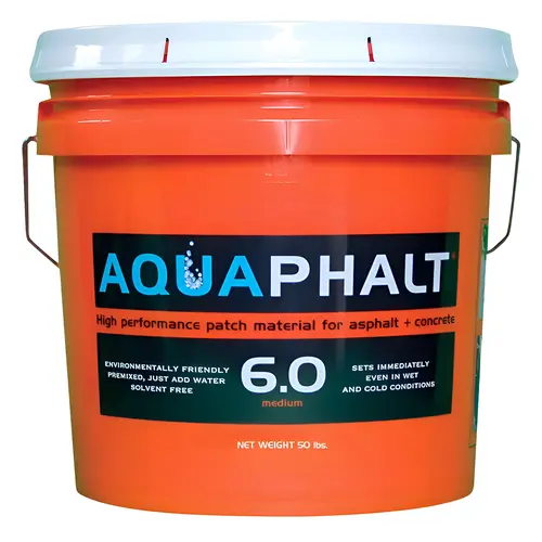 Asphalt and Concrete Patch 6.0 Black Water-Based 3.5 gal Black