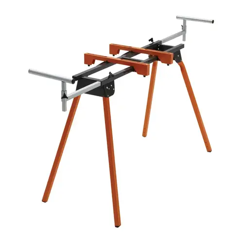 Miter Saw Stand Portamate Steel 116" L X 36" H X 10" W Orange Orange