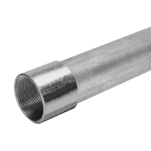 Electrical Conduit 2-1/2" D X 10 ft. L Galvanized Steel For IMC Metallic Electrical Conduit 2-1/2" D X 10 ft. L Galvanized Steel For IMC Metallic
