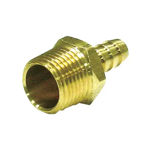 Adapter Brass 1/8" D X 3/8" D - pack of 4 Adapter Brass 1/8" D X 3/8" D - pack of 4