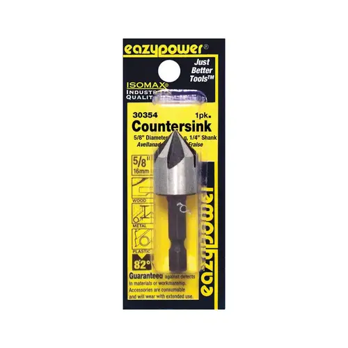 Countersink Bit Isomax 5/8" S Tool Steel Countersink Bit Isomax 5/8" S Tool Steel