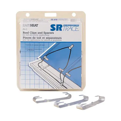 De-Icing Cable Clips SR TRACE 0" L For Roof