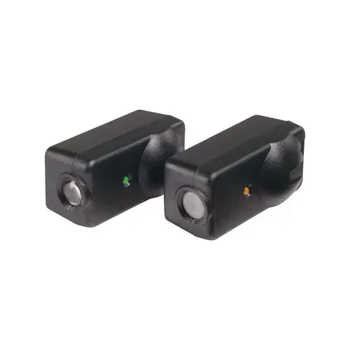 Garage Safety Sensors 1.25" W X 2.45" L Plastic Black Garage Safety Sensors 1.25" W X 2.45" L Plastic Black