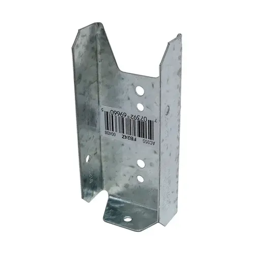 2 In. x 4 In. Z-Max 20 Ga. Fence Bracket Galvanized 2 In. x 4 In. Z-Max 20 Ga. Fence Bracket Galvanized