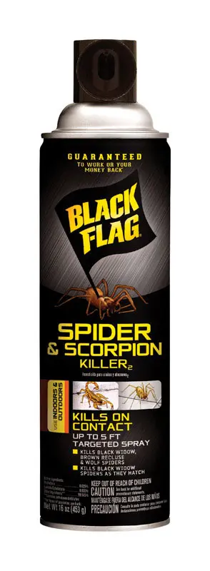 BLACK FLAG 16 Oz. Aerosol Spider & Scorpion Killer HG-11027
