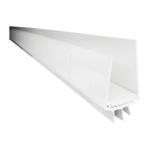 M-D 19105 Door Sweep White Vinyl For Doors 3 ft. L X 3/4" White