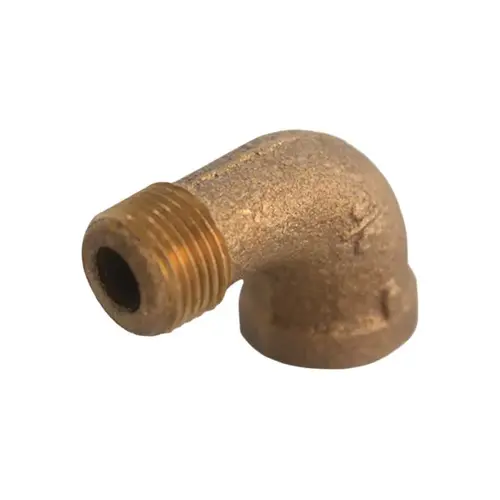 90 Degree Street Elbow 3/4" FPT X 3/4" D MPT Red Brass 90 Degree Street Elbow 3/4" FPT X 3/4" D MPT Red Brass