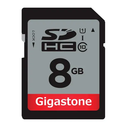 SD Flash Memory Card  Black