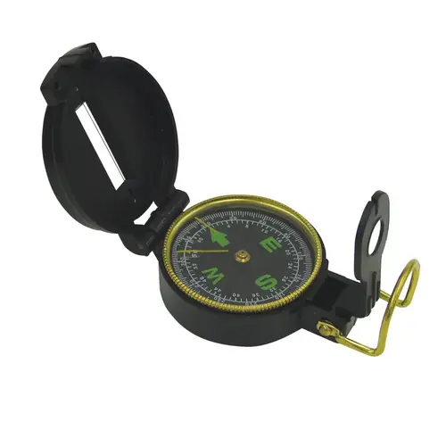 Lensatic Compass Analog Black Lensatic Compass Analog Black