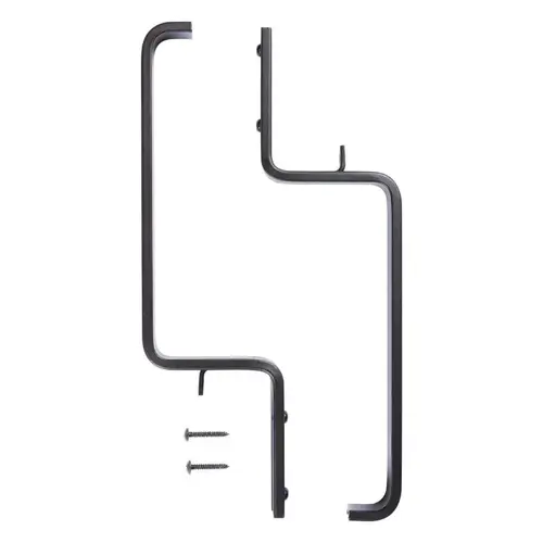 Plant Bracket Black Aluminum 3-3/16" H Adjustable Black Plant Bracket Black Aluminum 3-3/16" H Adjustable Black