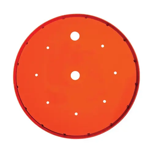 Plant Insert Ups-A-Daisy Orange Plastic 1" H Round Orange Plant Insert Ups-A-Daisy Orange Plastic 1" H Round Orange