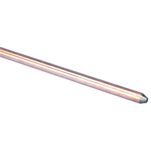 Erico 613840UPC Ground Rod 3/8" Copper-Bonded Steel