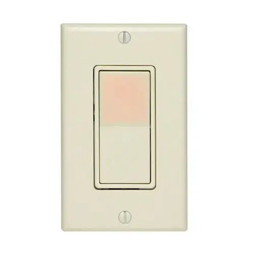 Switch Decora Illuminated 15 amps Rocker Light Almond Light Almond Switch Decora Illuminated 15 amps Rocker Light Almond Light Almond