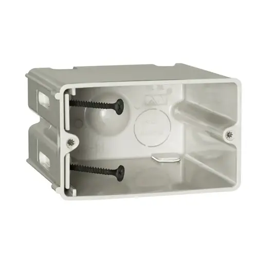 Outlet Box SliderBox 23 cu in Rectangle Polycarbonate 1 gang Beige Beige Outlet Box SliderBox 23 cu in Rectangle Polycarbonate 1 gang Beige Beige
