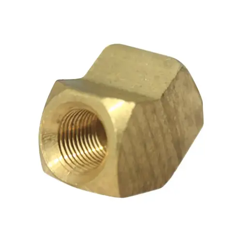 45 Degree Elbow 1/8" FPT X 1/8" D FPT Brass