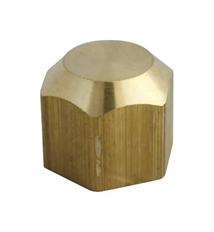 JMF COMPANY Cap 5/16 Flare T Brass - pack of 10 4506069-XCP10
