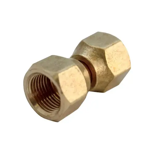 Union 1/4" Female T X 1/4" D Brass