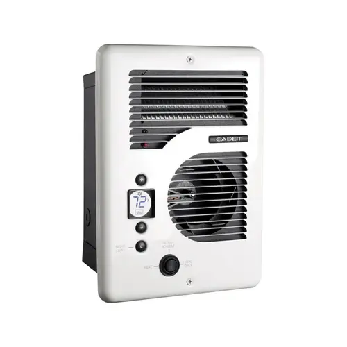 Energy Plus 1600W 240V Electric Fan-Forced Heater with Digital Thermostat, White Energy Plus 1600W 240V Electric Fan-Forced Heater with Digital Thermostat, White