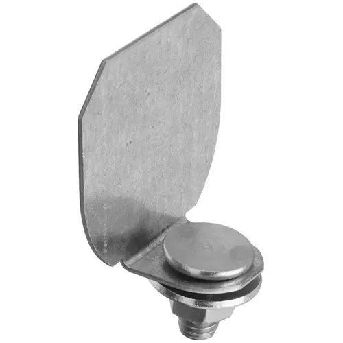 DP5408B Round Rail End Cap - Galvanized DP5408B Round Rail End Cap - Galvanized